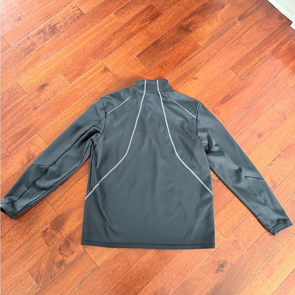 Calvin Klein Men's Black Performance Quarter Zip Pullover - Picture 4 of 5